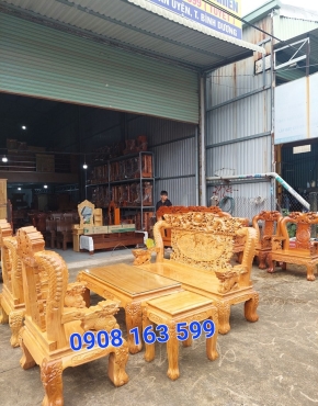 sALON GÕ ĐỎ GIAO KHÁCH 