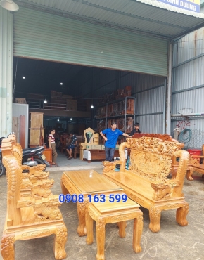 sALON GÕ ĐỎ GIAO KHÁCH 