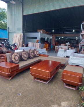 sofa gỗ sồi về rất nhiều mẫu 