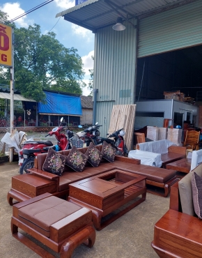sofa gỗ sồi về rất nhiều mẫu 