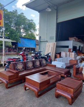sofa gỗ sồi về rất nhiều mẫu 