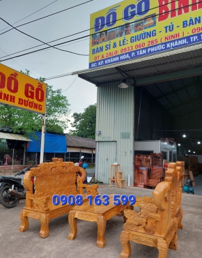 sofa sồi 