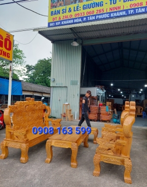 sofa sồi 