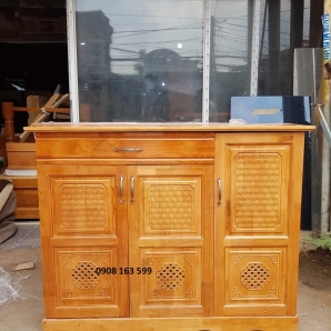 Tủ giày gỗ cao su 