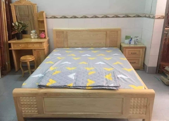 Giường ngủ gỗ 1M6