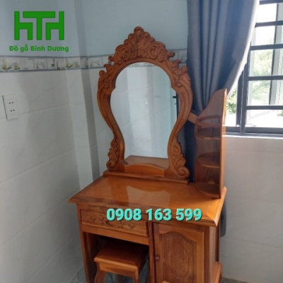 BÀN PHẤN GỖ TRÀM BÔNG VÀNG 80