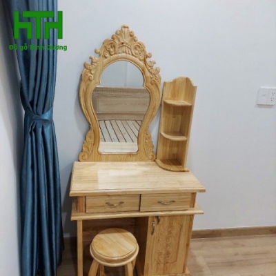 BÀN TRANG ĐIỂM GỖ THÔNG 