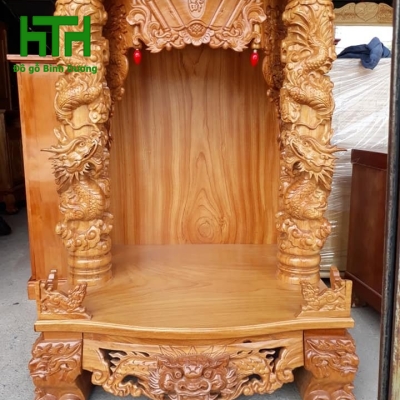 BÀN THỜ ÔNG ĐỊA THẦN TÀI GÕ ĐỎ 