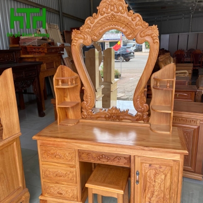 BÀN PHẤN GÕ ĐỎ  