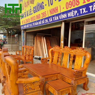 SALON TRÀM BÔNG VÀNG CỘT 12