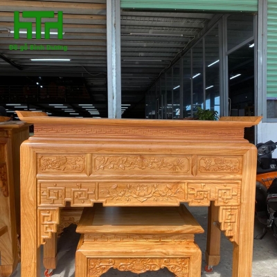 COMBO BÀN THỜ GỖ GÕ ĐỎ 1M54