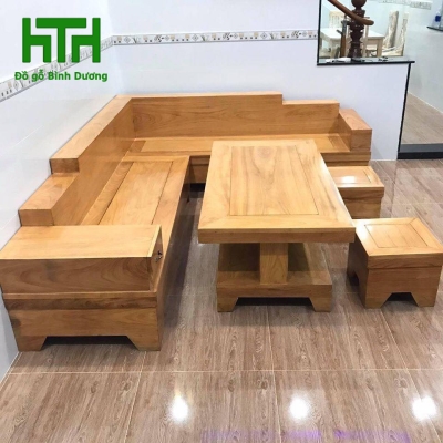 SALON GÓC GỖ GÕ ĐỎ 100%