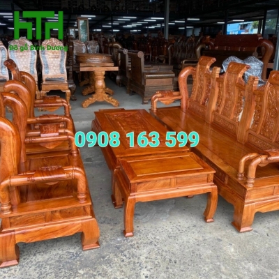 BÀN GHẾ HƯƠNG ĐÁ  MẪU TẦN THUỶ HOÀNG CỘT 12