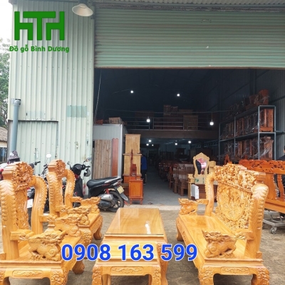 BÀN GHẾ GÕ ĐỎ TAY 12 RỒNG BÁT TIÊN 
