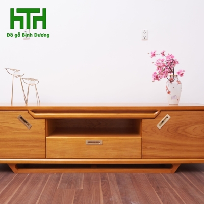 KỆ TI VI GỖ GÕ ĐỎ  
