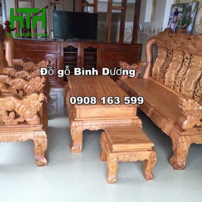 Bộ Salon gỗ cao cấp
