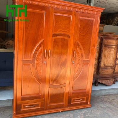 TỦ ÁO 3 PHỦ XOAN 3 CÁNH 
