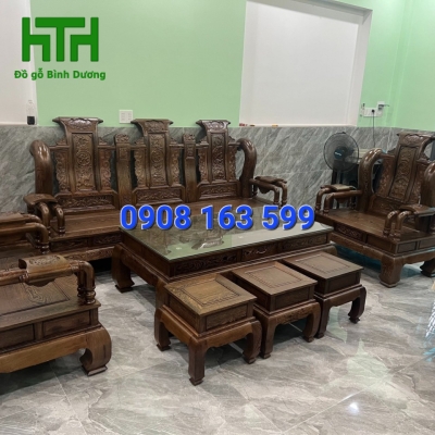 SALON GỖ MUN CỘT 14 