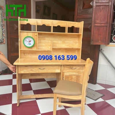 COMBO BÀN HỌC VÀ GHẾ 1M2 