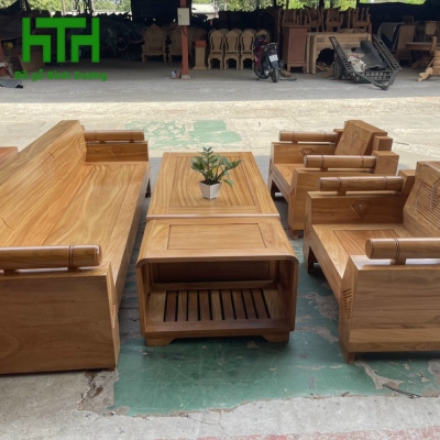 SALON ĐỐI KIM CƯƠNG GỖ GÕ ĐỎ 
