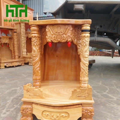 Bàn thờ ông địa gõ đỏ 50 