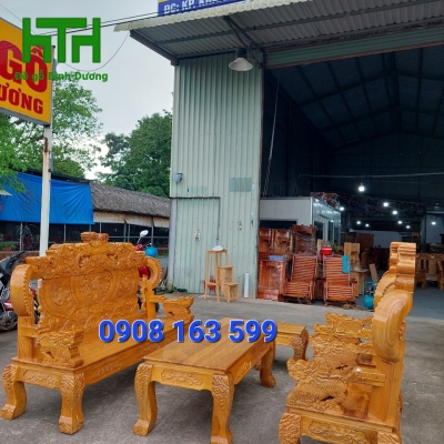 BỘ BÀN GHẾ TAY 12 MẪU NGHÊ ĐỈNH TỰA LỚN GỖ SỒI NGA 