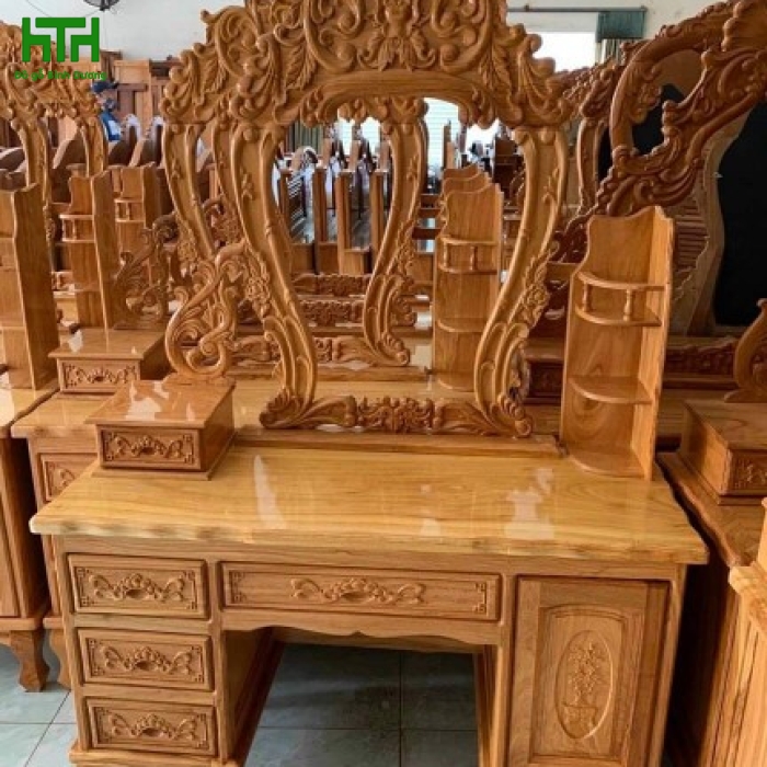BÀN PHẤN GÕ ĐỎ 1M1