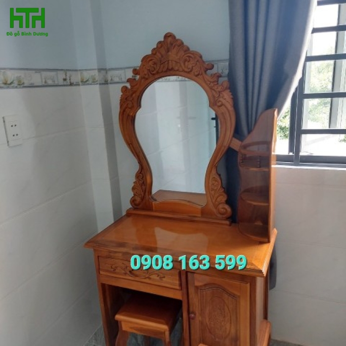 BÀN PHẤN GỖ TRÀM BÔNG VÀNG 80