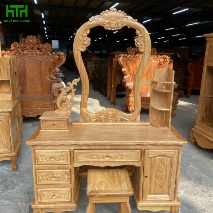 BÀN PHẤN 1M1 GỖ GÕ ĐỎ 