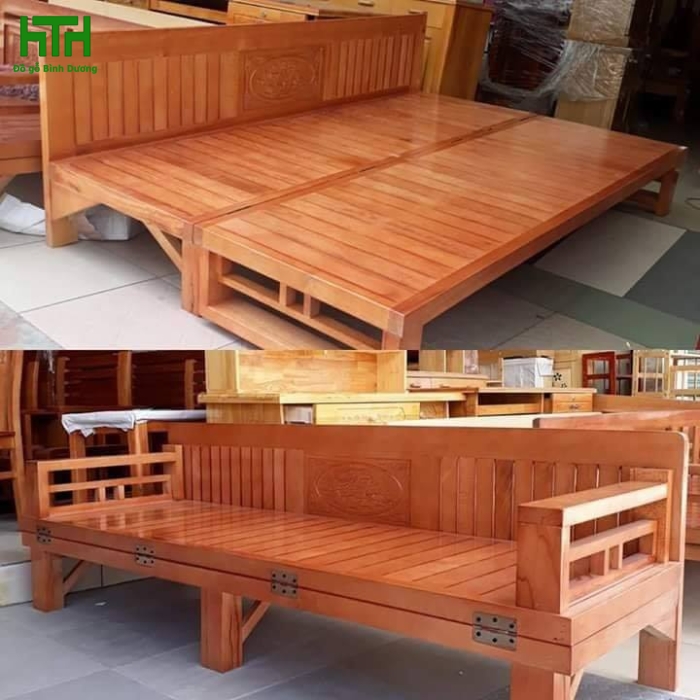GIƯỜNG GẤP GỖ GIÀNG GIÀNG 