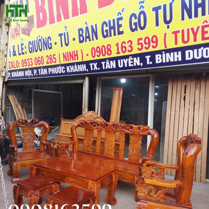 SALON TRÀM BÔNG VÀNG CỘT 10 