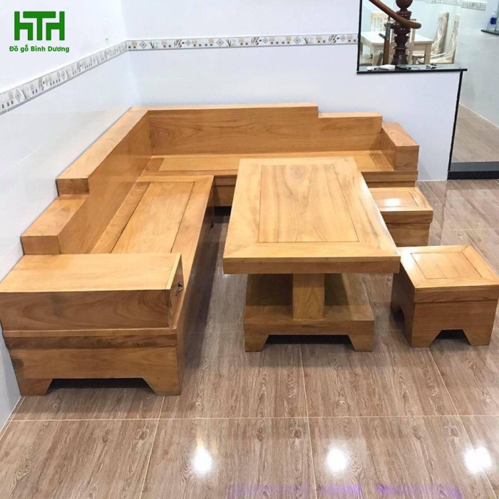 SALON GÓC GỖ GÕ ĐỎ 100%