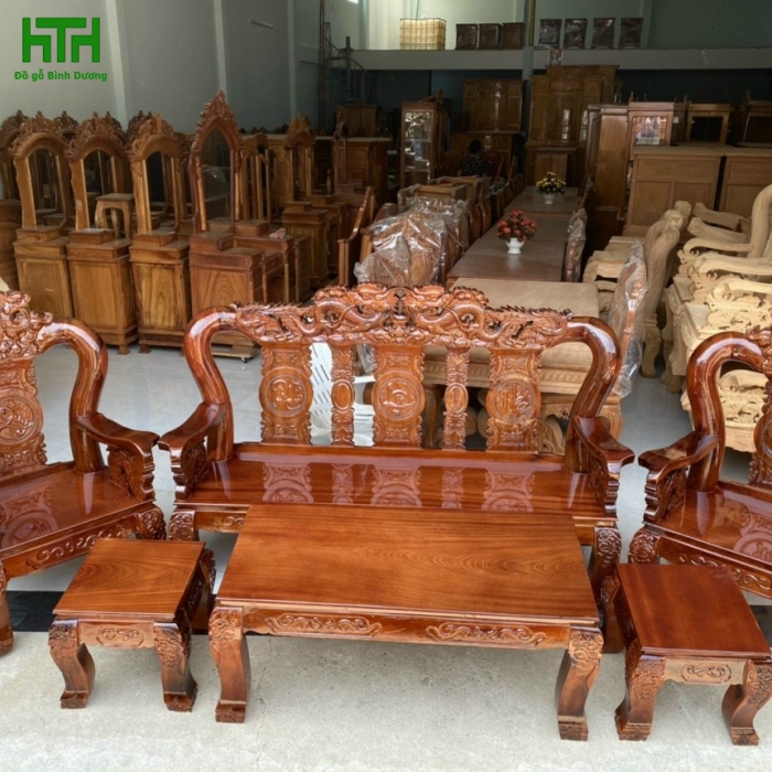 SALON TRÀM BÔNG VÀNG CỘT 10