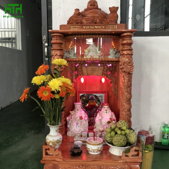 BÀN THỜ ÔNG ĐỊA XOAN ĐÀO 60 