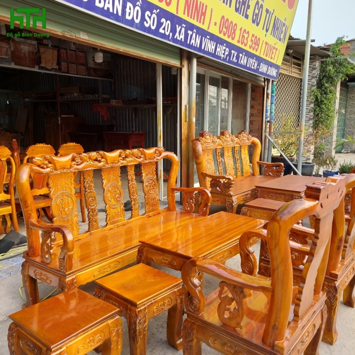 SALON TRÀM BÔNG VÀNG TAY 10