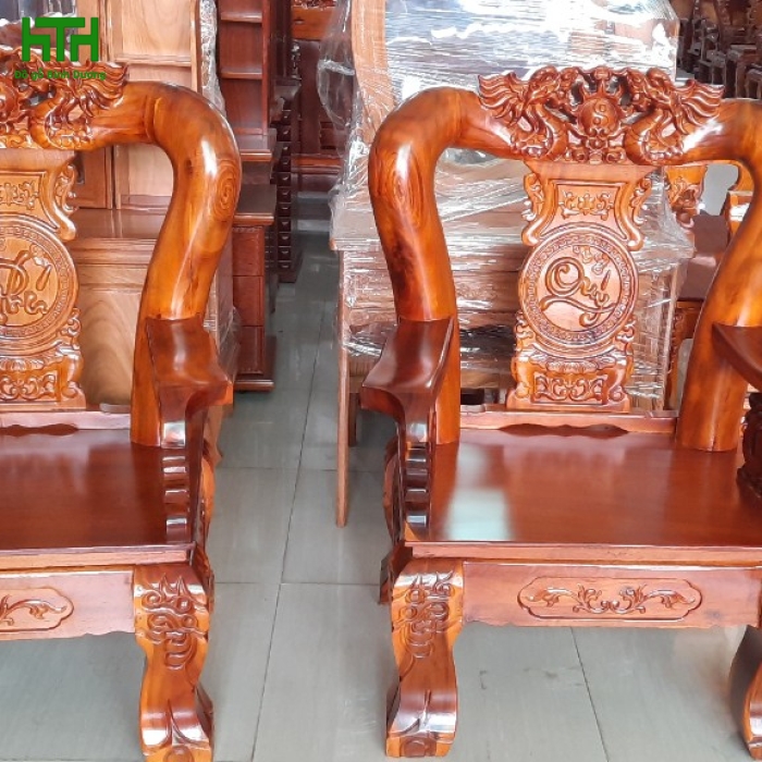 BỘ TRÀM BÔNG VÀNG TRIỆN RỒNG TAY 12