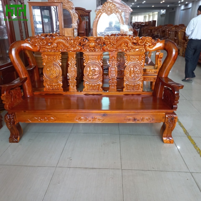 BỘ TRÀM BÔNG VÀNG TRIỆN RỒNG TAY 12