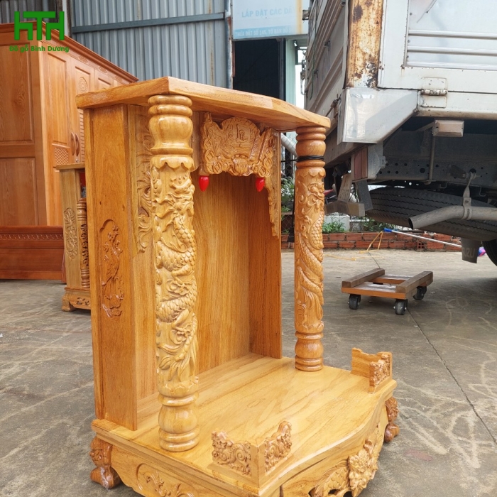 Bàn thờ ông địa gõ đỏ 50 