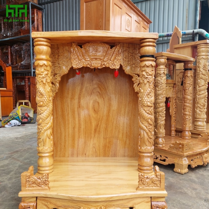 Bàn thờ ông địa gõ đỏ 60 