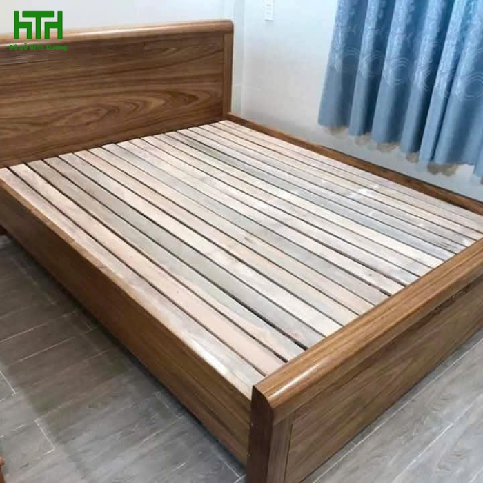 GIƯỜNG HƯƠNG XÁM 1M6 X 2M DẠT THƯỜNG 